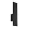 Dweled Icon 20in LED Indoor and Outdoor Wall Light 3000K in Black WS-W546 - alternate 1